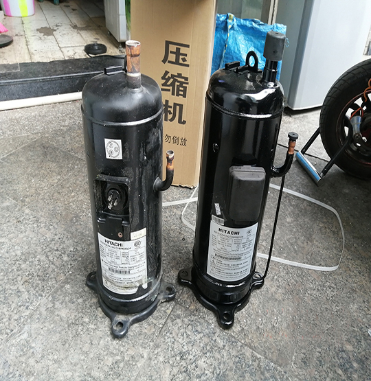 大石桥中央空调压缩机的更换维修